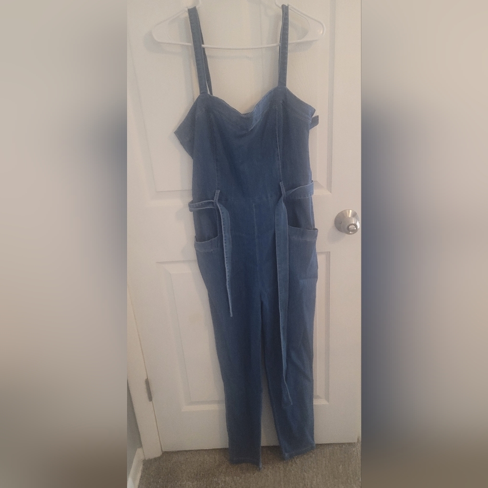 Denim jumpsuit Haute Monde